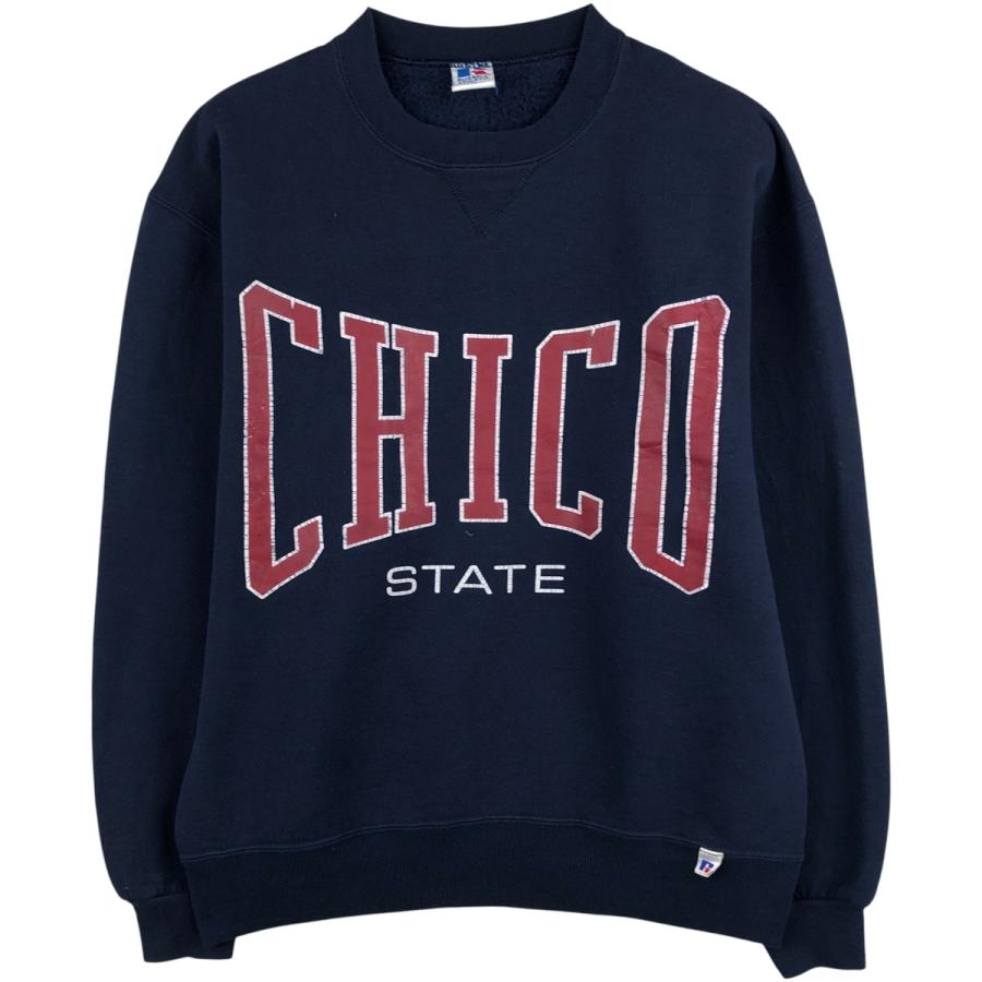 90s USA製 Russell ラッセル カレッジ スウェット L 古着 90年代 ラッセル Russell カレッジスウェットシャツ トレーナー