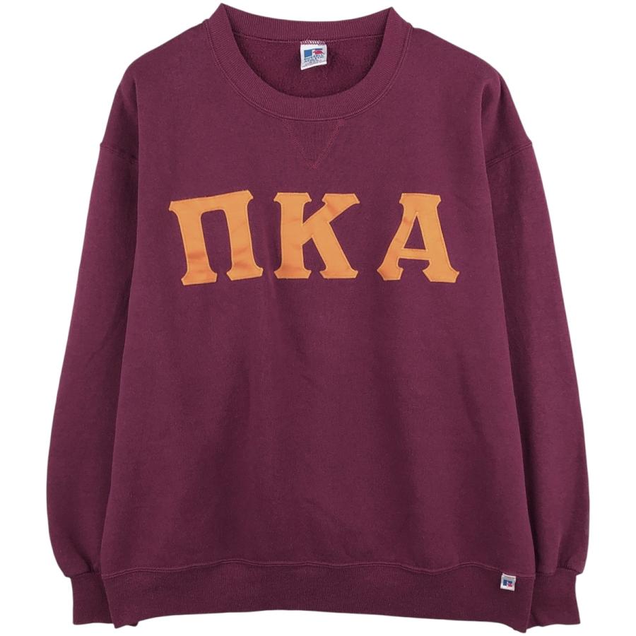 古着 90年代 ラッセル Russell ATHLETIC カレッジスウェットシャツ