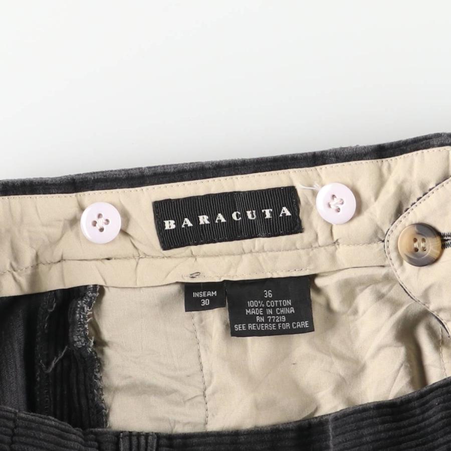 古着 バラクータ BARACUTA 太畝 ツータック コーデュロイパンツ メンズw36相当/eaa608469 BARACUTA（バラクータ） 古着 太畝 ツータック コーデュロイパンツ