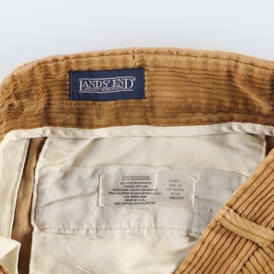 古着 90年代 ランズエンド LANDS'END 太畝 コーデュロイパンツ USA製