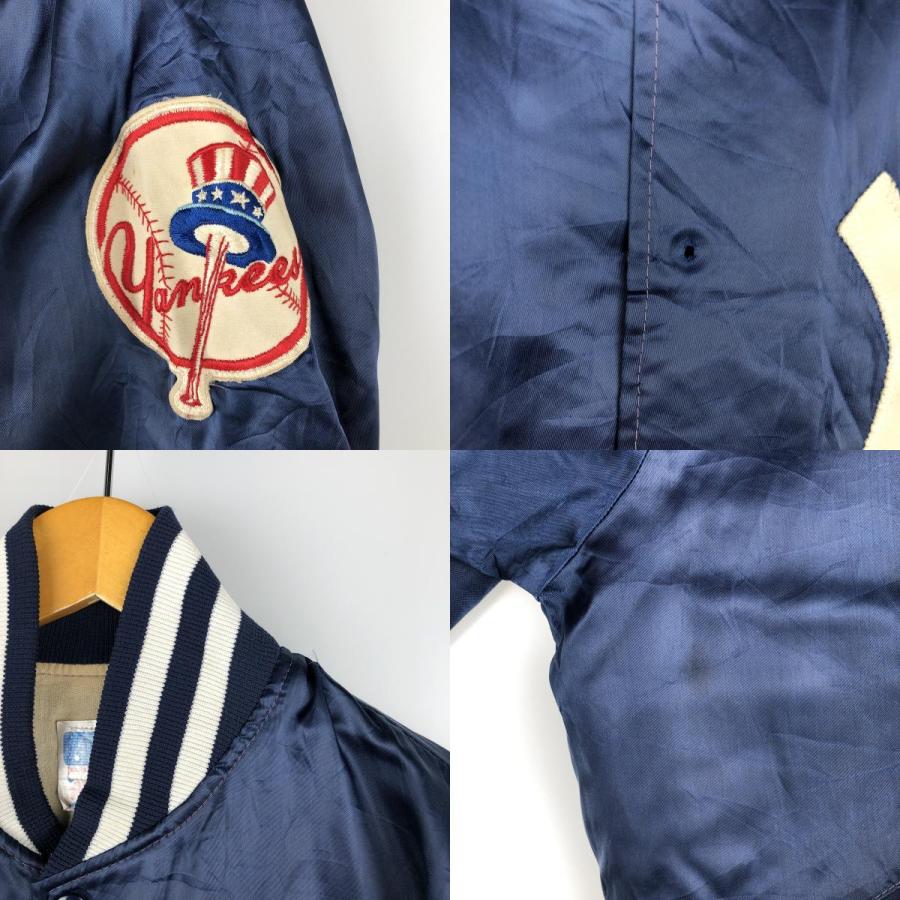 古着 80年代 フェルコ MLB ニューヨークヤンキース ナイロンスタジャン