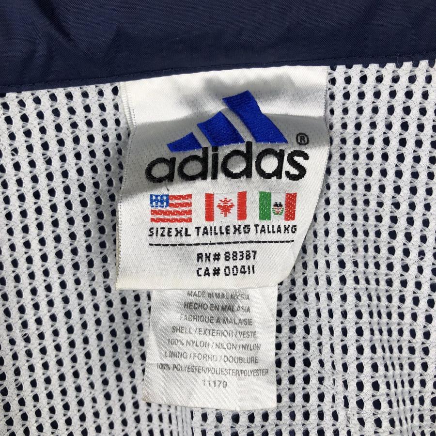 adidas（アディダス） 古着 90~00年代 adidas 3本ライン ナイロン