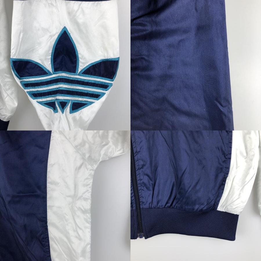 adidas（アディダス） 古着 80年代 トレフォイルロゴ ブルゾン メンズ