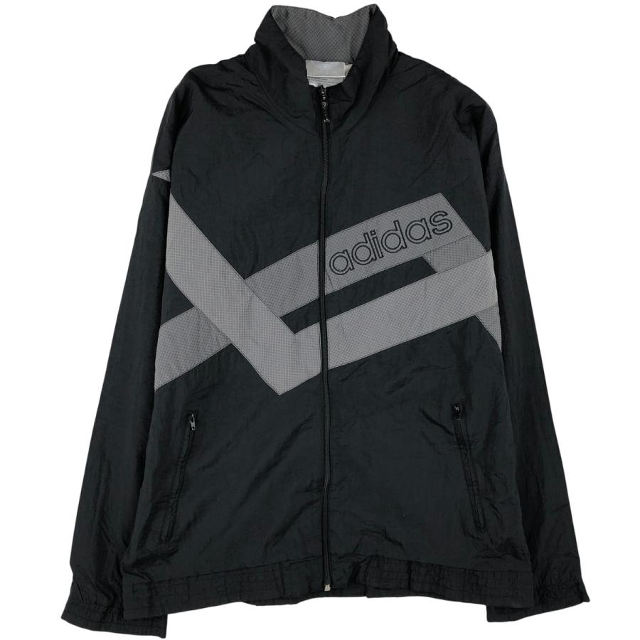古着 80年代 アディダス  トレフォイルロゴ ナイロンジャケット メンズM相当 ヴィンテージ/eaa608577 adidas（アディダス） 古着 80年代 トレフォイルロゴ ナイロン