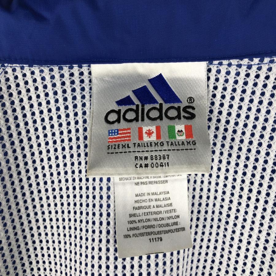adidas（アディダス） 古着 90~00年代 adidas 3本ライン ナイロン