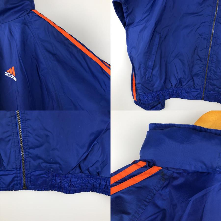 古着 90~00年代 アディダス  3本ライン ナイロンジャケット メンズXL相当/eaa608583 adidas（アディダス） 古着 90~00年代 adidas 3本ライン ナイロン