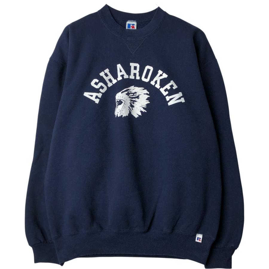 古着 90年代 ラッセル Russell プリントスウェットシャツ トレーナー