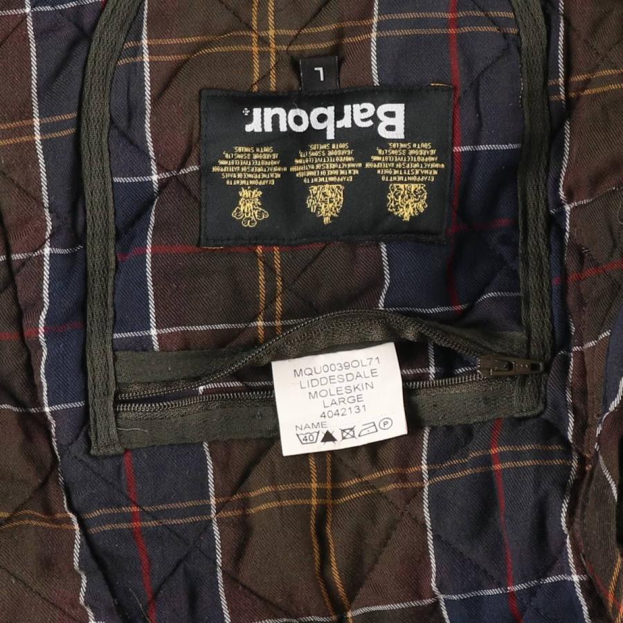 古着 バブアー Barbour LIDDESDALE リッズデイル 3ワラント キルティングジャケット パファージャケット メンズL相当 /eaa608675_4