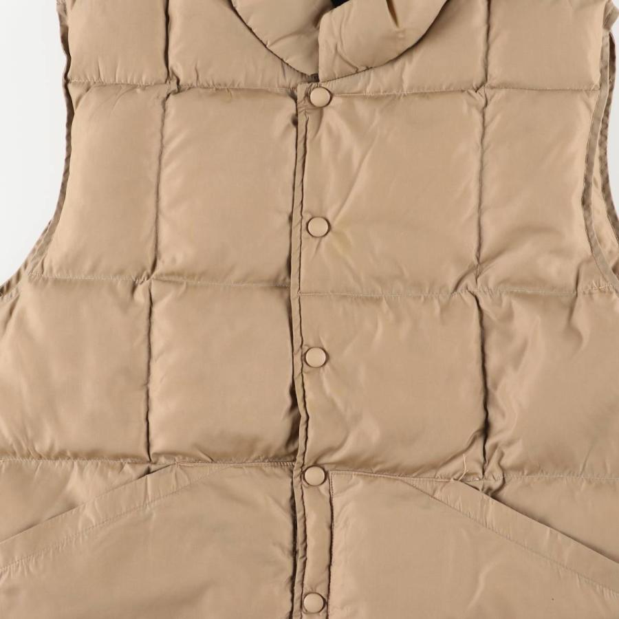 最終値下【中古】ダウンベスト 古着 80~90年代 ランズエンド LANDS' END グースダウンベスト メンズM