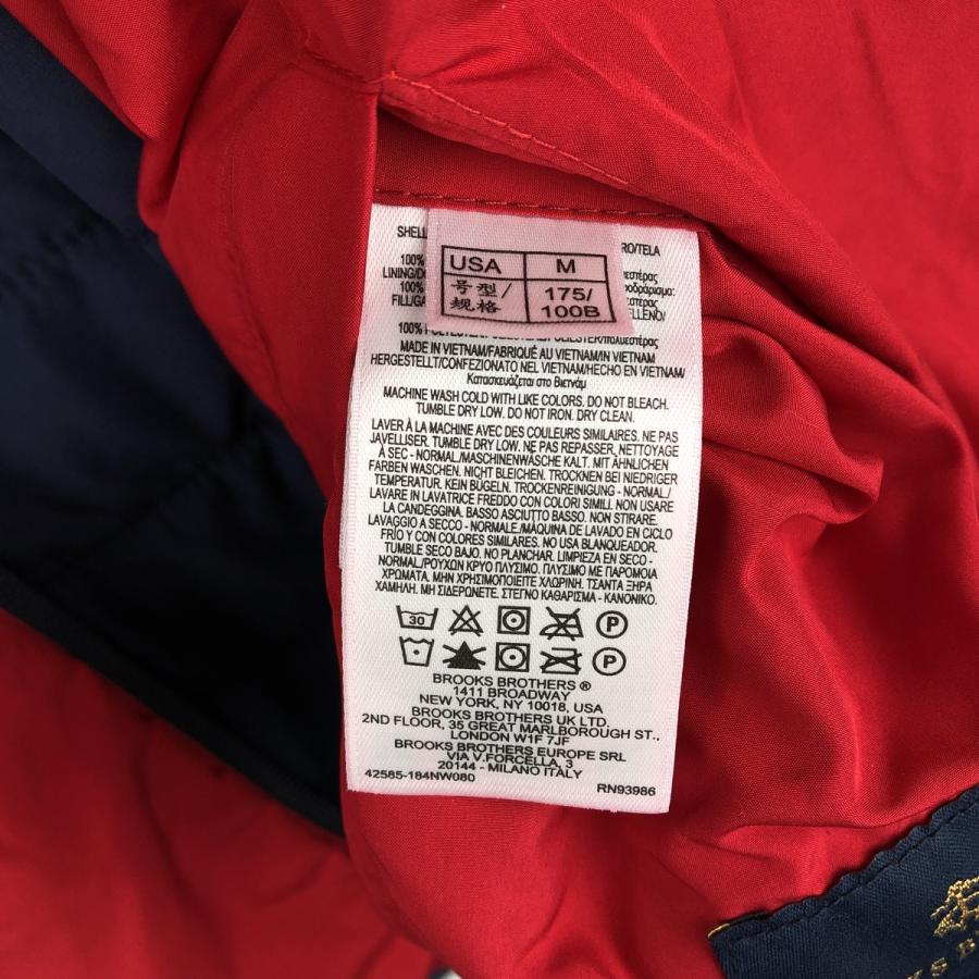 BROOKS BROTHERS（ブルックスブラザーズ） 古着 リバーシブル 中綿
