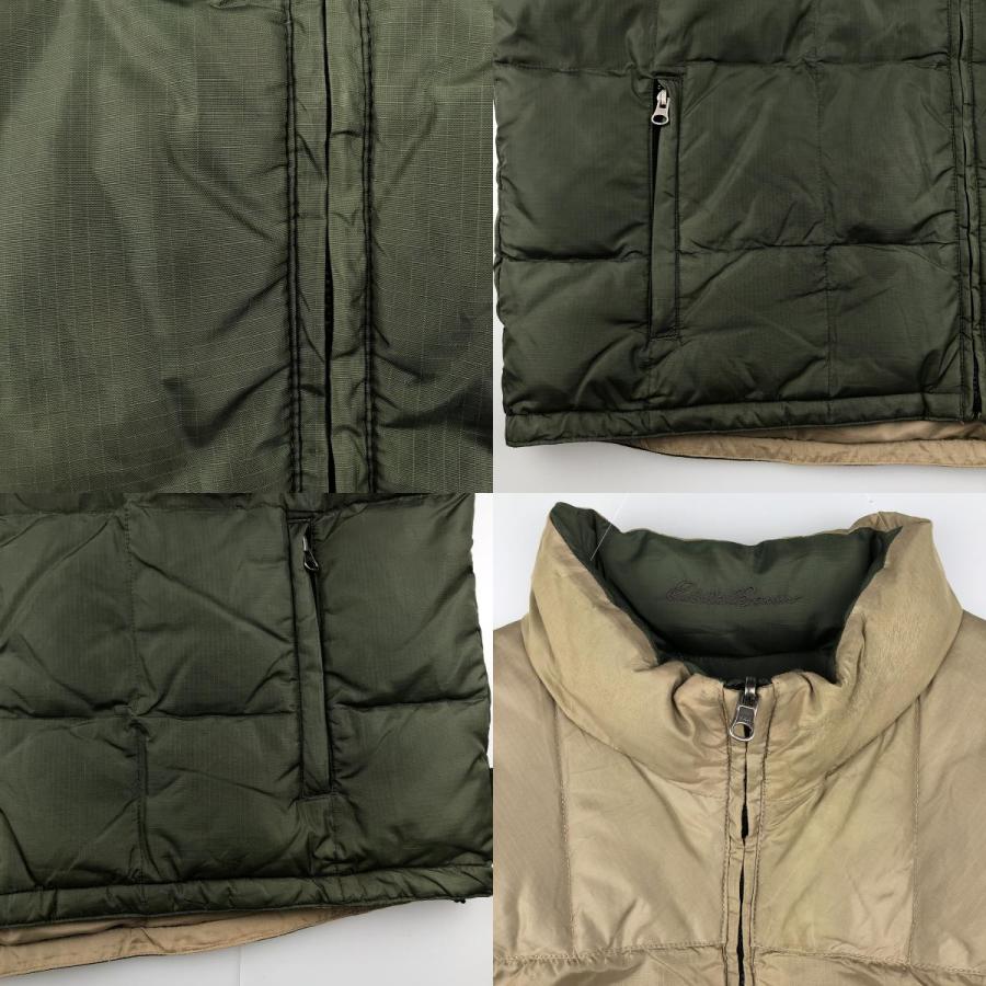 Eddie Bauer（エディーバウアー） 古着 リバーシブル リップストップ
