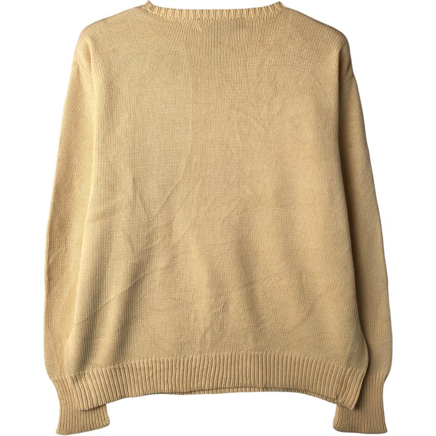 古着 ラルフローレン Ralph Lauren コットンニットセーター メンズM