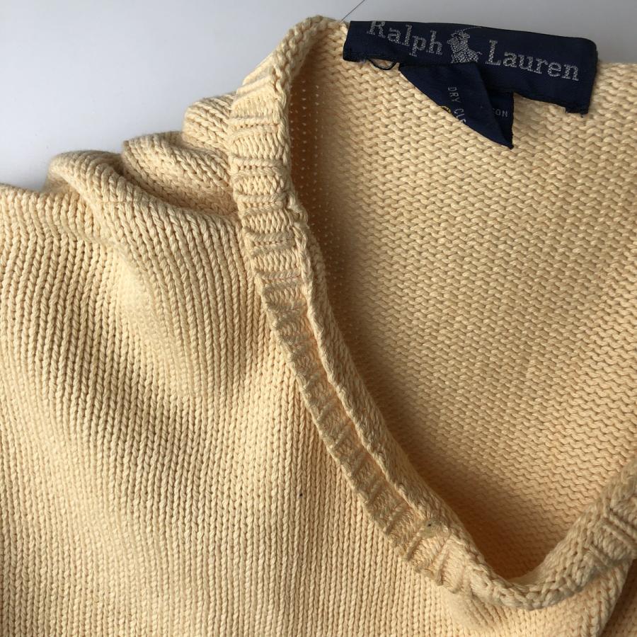 古着 ラルフローレン Ralph Lauren コットンニットセーター メンズM