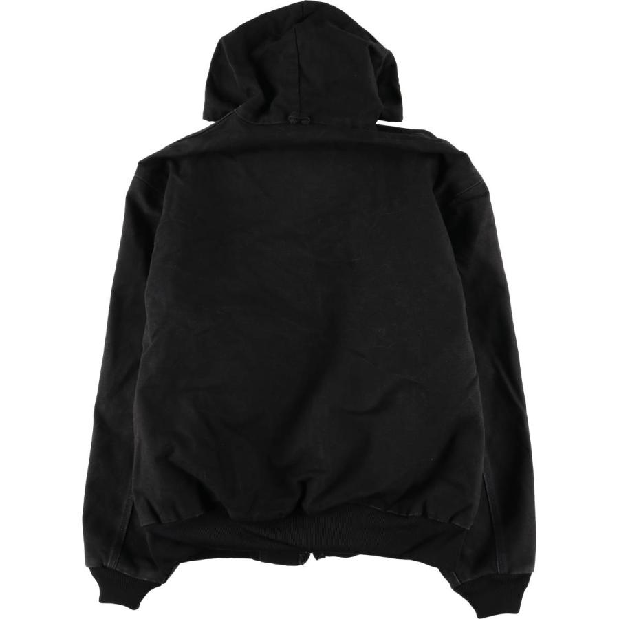★*★様 【即完モデル‼︎】Carhartt◎黒 XL相当 フルジップ パーカー Carhartt（カーハート） 古着 90年代 アクティブジャケット ダック