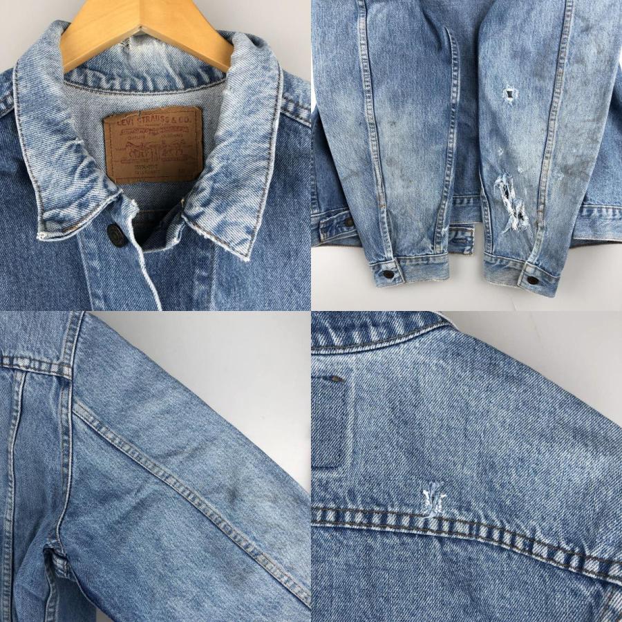 古着 ~90年代 リーバイス Levi's 75504-0212 デニムジャケット Gジャン メンズXL相当 ヴィンテージ/eaa608772 Levi's（リーバイス） 古着 ~90年代 Levi's 75504-0212 デニム