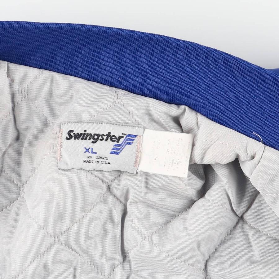 古着 80年代 Swingster 中綿入り スタジャン アワードジャケット バー