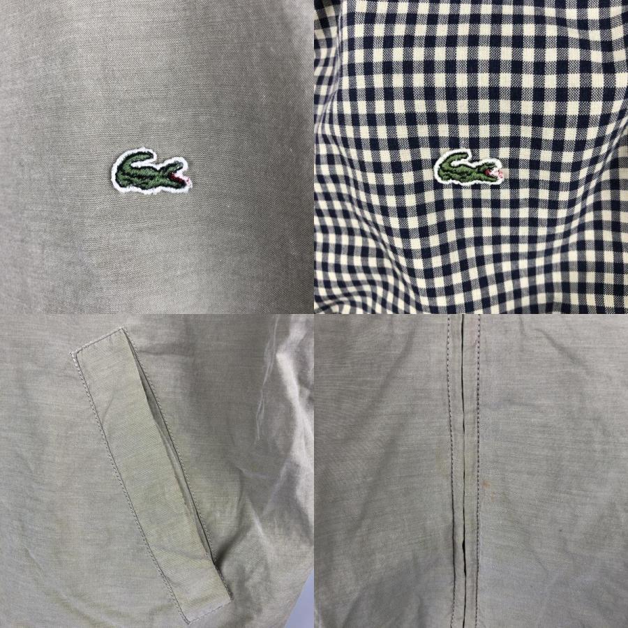 LACOSTE（ラコステ） 古着 チェック柄 ギンガムチェック リバーシブル