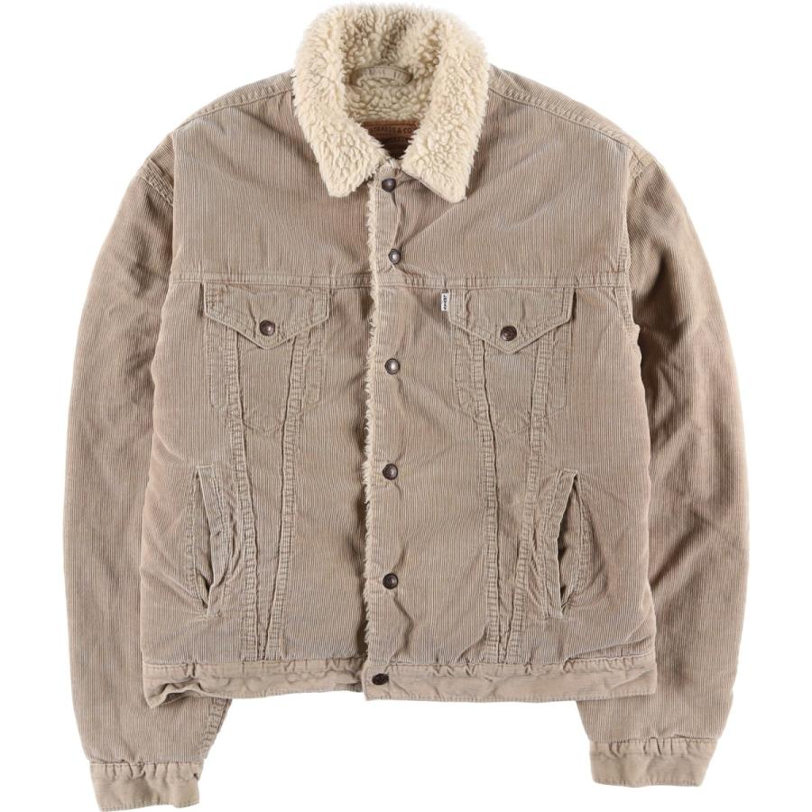 古着 90年代 リーバイス Levi's 71500 トラッカージャケット コーデュロイボアジャケット メンズXL相当 ヴィンテージ/eaa608886 Levi's（リーバイス） 古着 90年代 Levi's 71500 トラッカージャケット