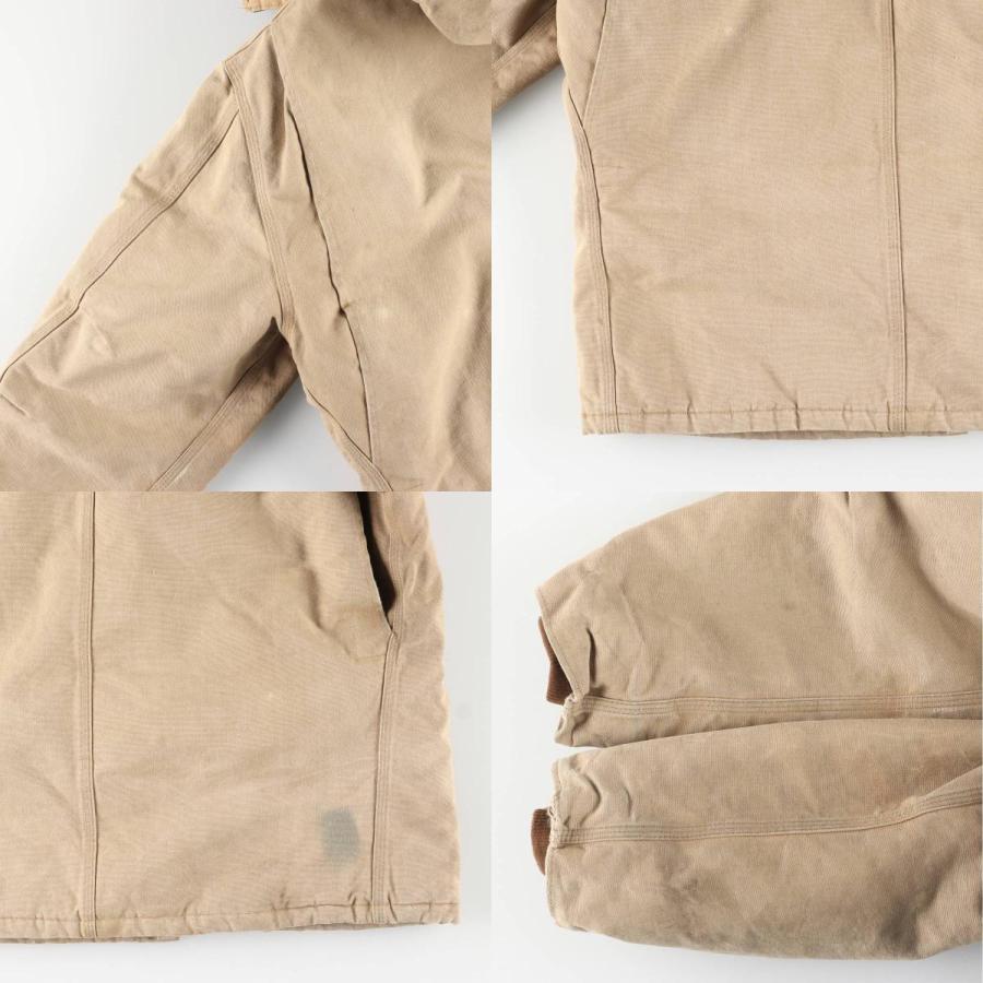 古着 カーハート Carhartt 中綿入り フード付き トラディショナルコート ダックワークジャケット メンズXL相当/eaa608892 Carhartt（カーハート） 古着 中綿入り フード付き トラディショナル