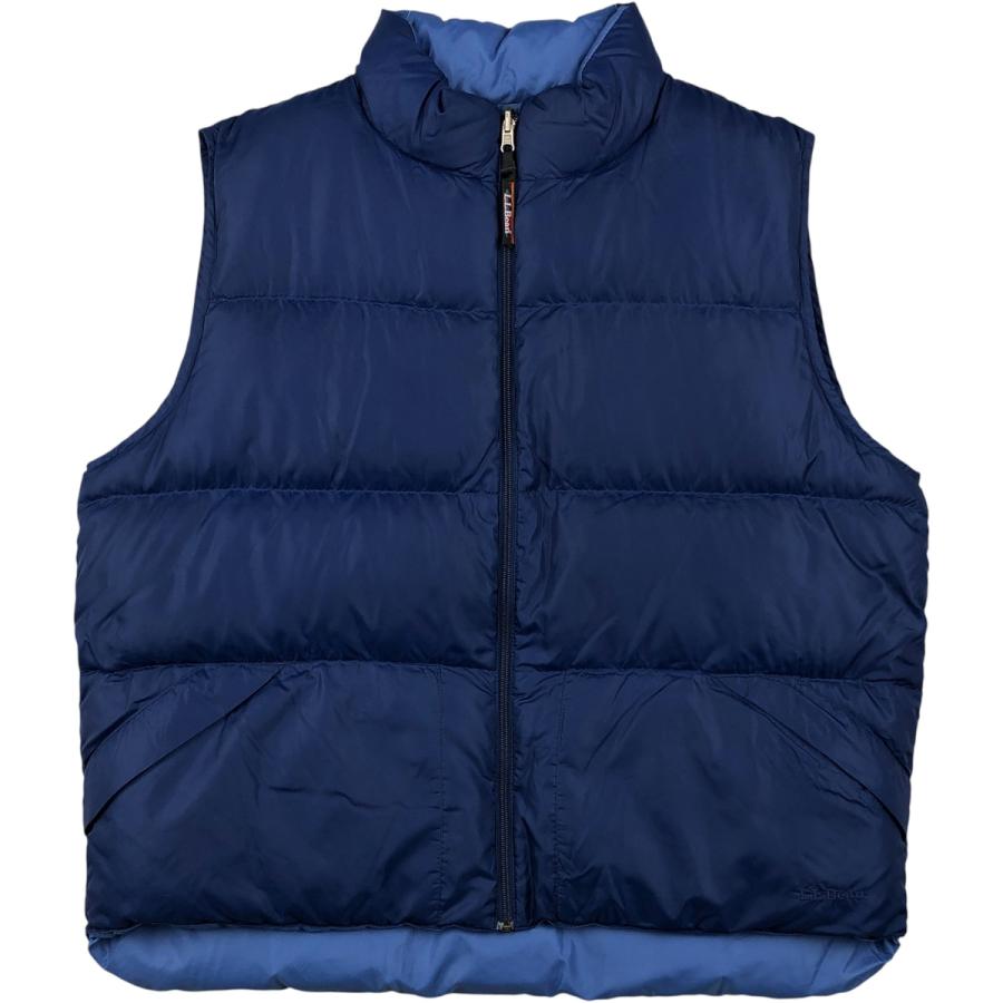 L.L.Bean（エルエルビーン） 古着 リバーシブル グースダウンベスト