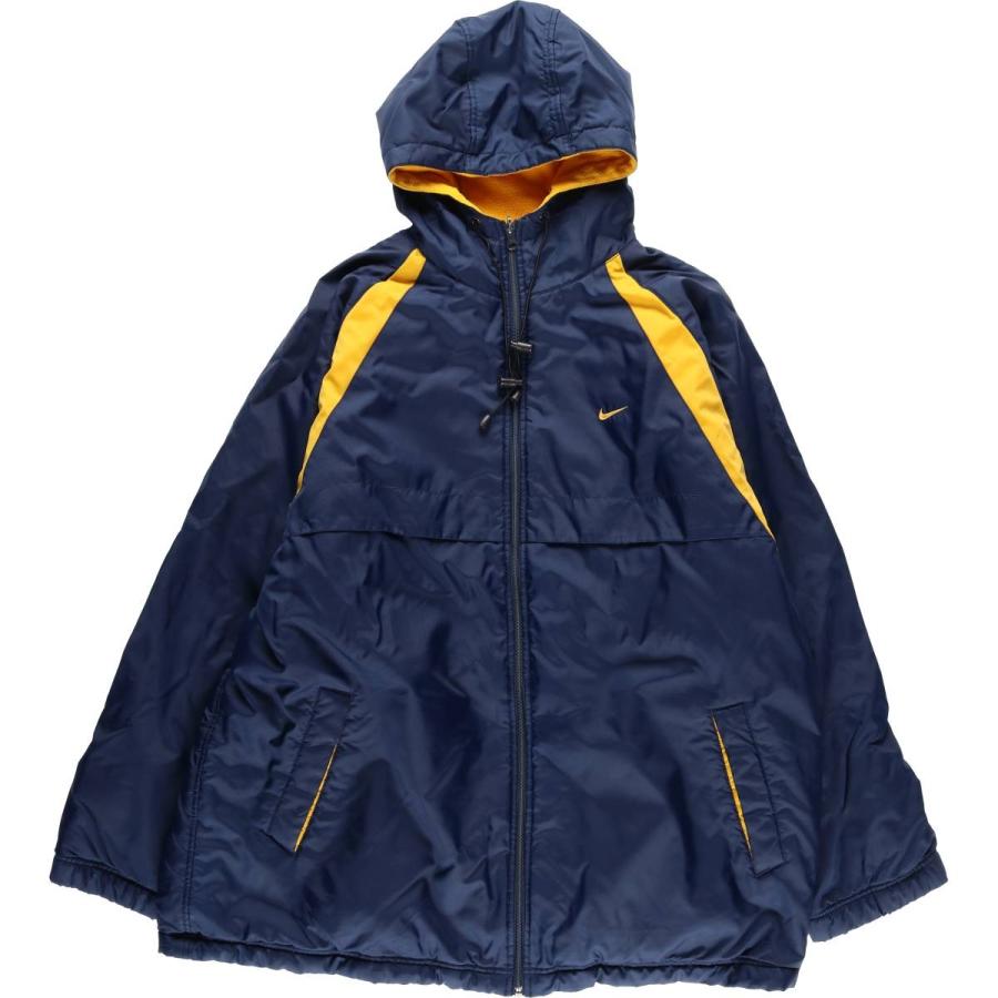 NIKE（ナイキ） 古着 00年代 リバーシブル バックロゴ フリース×中綿 