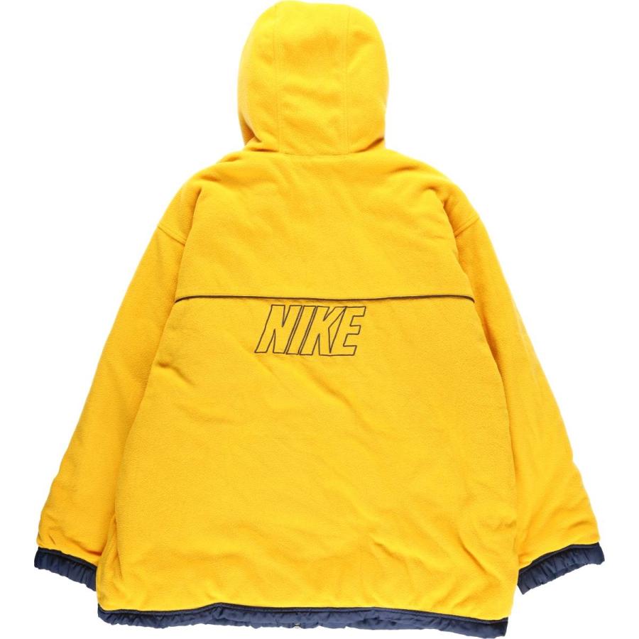 NIKE（ナイキ） 古着 00年代 リバーシブル バックロゴ フリース×中綿