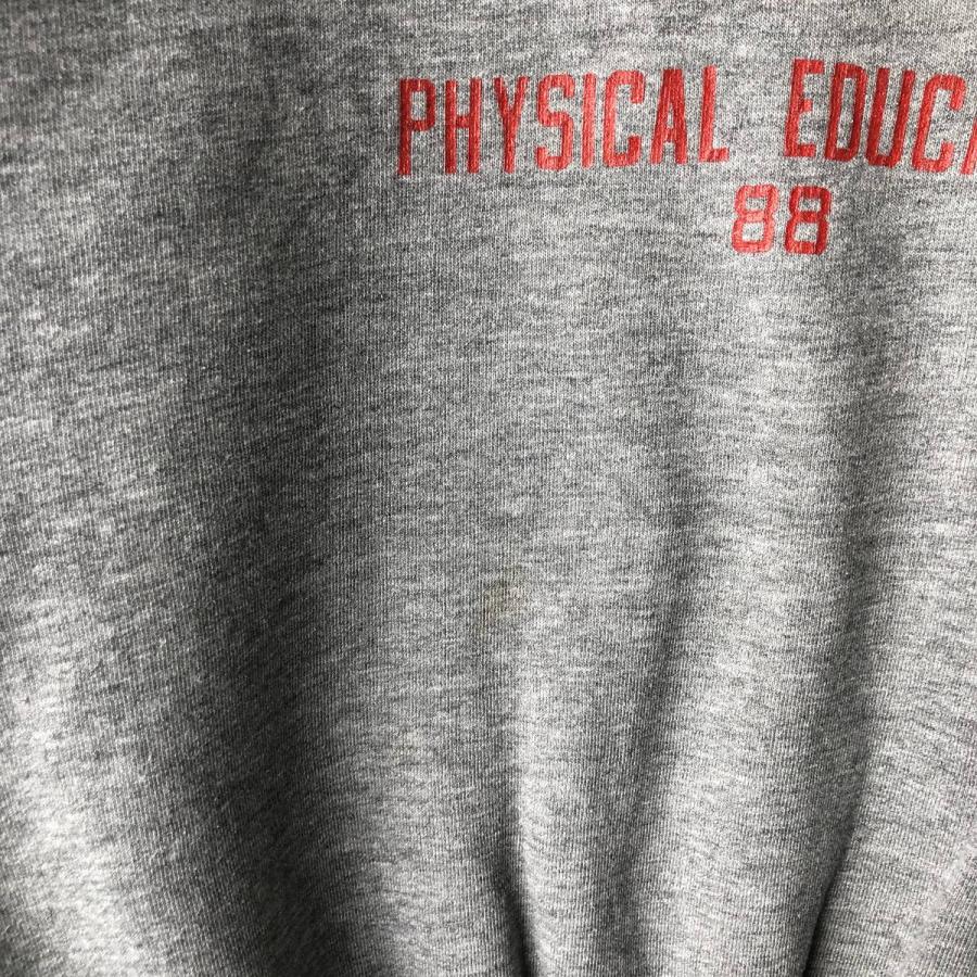 古着 90年代 ラッセル Russell 3連プリント カレッジスウェットシャツ