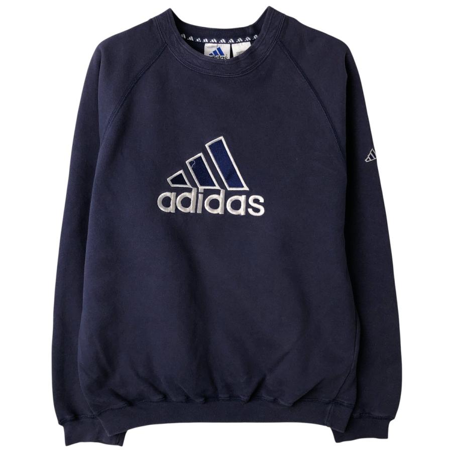 adidas（アディダス） 古着 90~00年代 ロゴスウェットシャツ