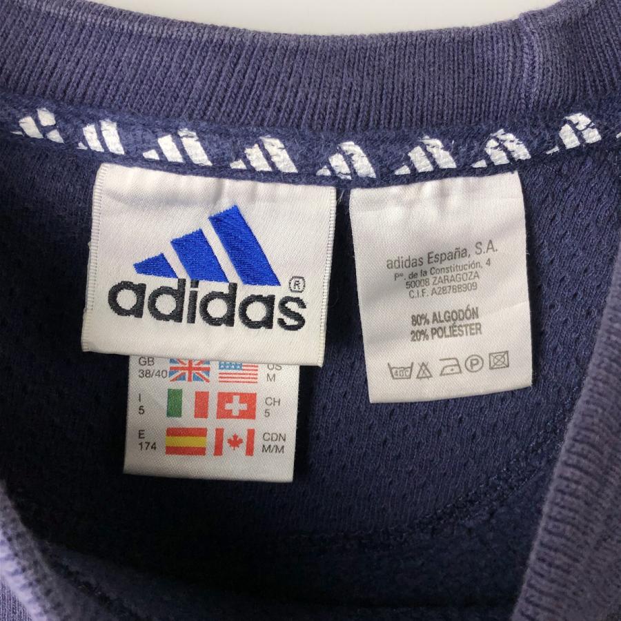 古着 90~00年代 アディダス  ロゴスウェットシャツ トレーナー メンズM相当 ヴィンテージ/eaa609116 adidas（アディダス） 古着 90~00年代 ロゴスウェットシャツ
