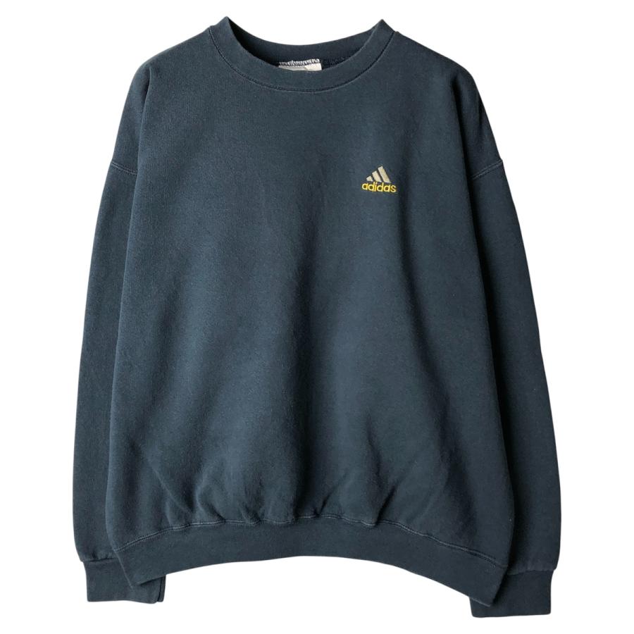 adidas（アディダス） 古着 90~00年代 ワンポイントロゴスウェット