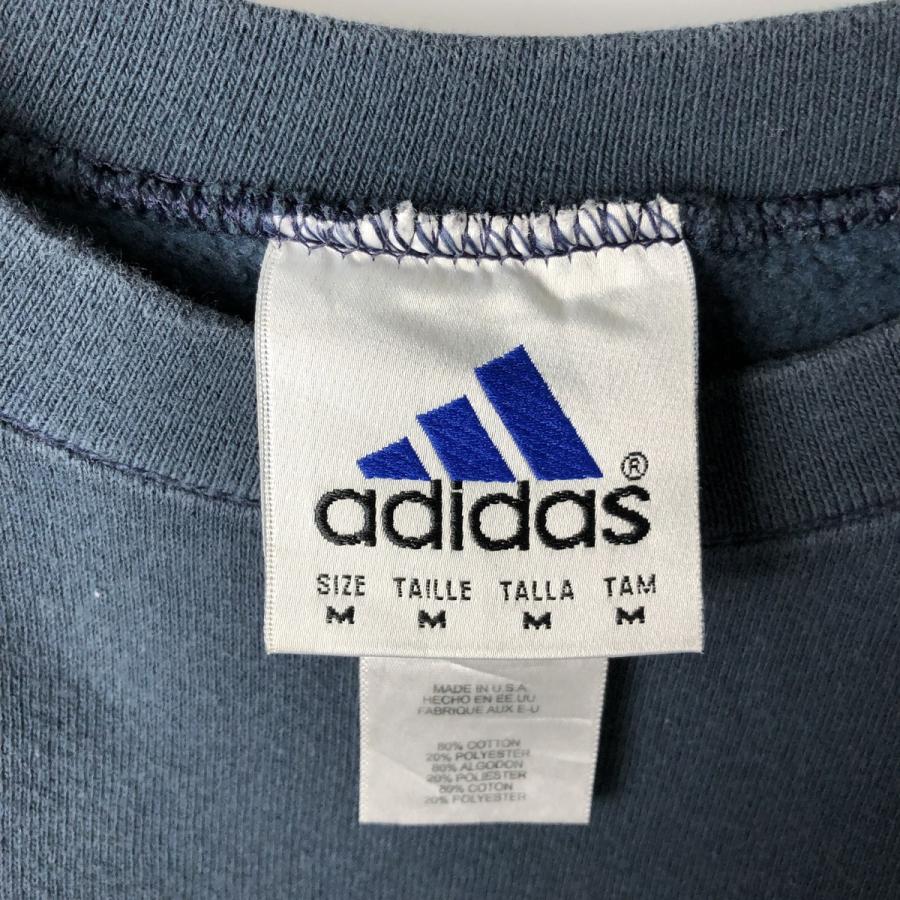 adidas（アディダス） 古着 90~00年代 ワンポイントロゴスウェット