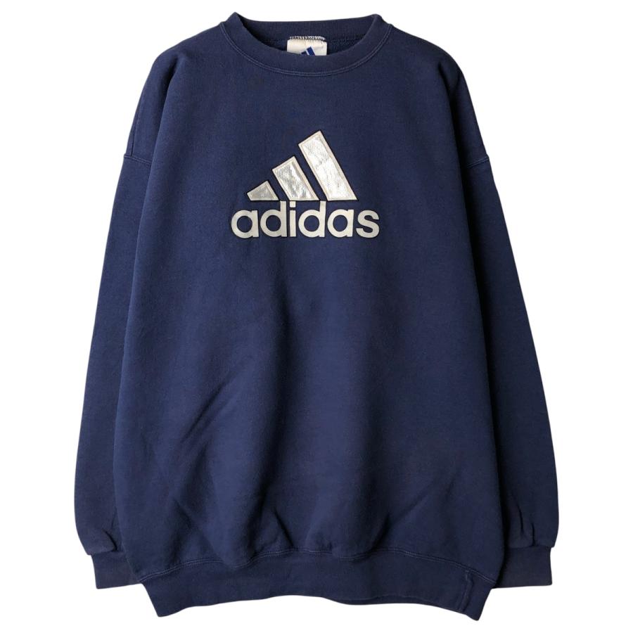 adidas（アディダス） 古着 90~00年代 ロゴスウェットシャツ