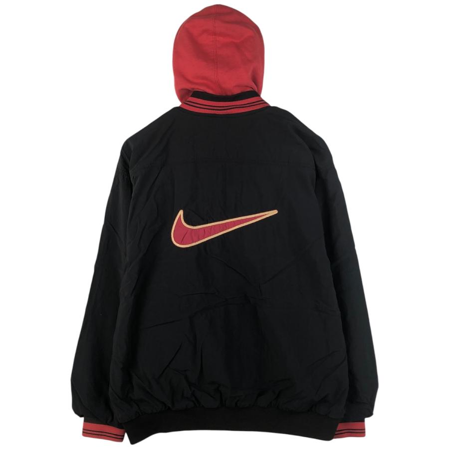 NIKE（ナイキ） 古着 90年代 フード付き バックロゴ ナイロン