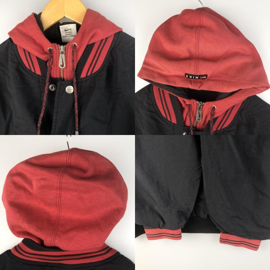 NIKE（ナイキ） 古着 90年代 フード付き バックロゴ ナイロン