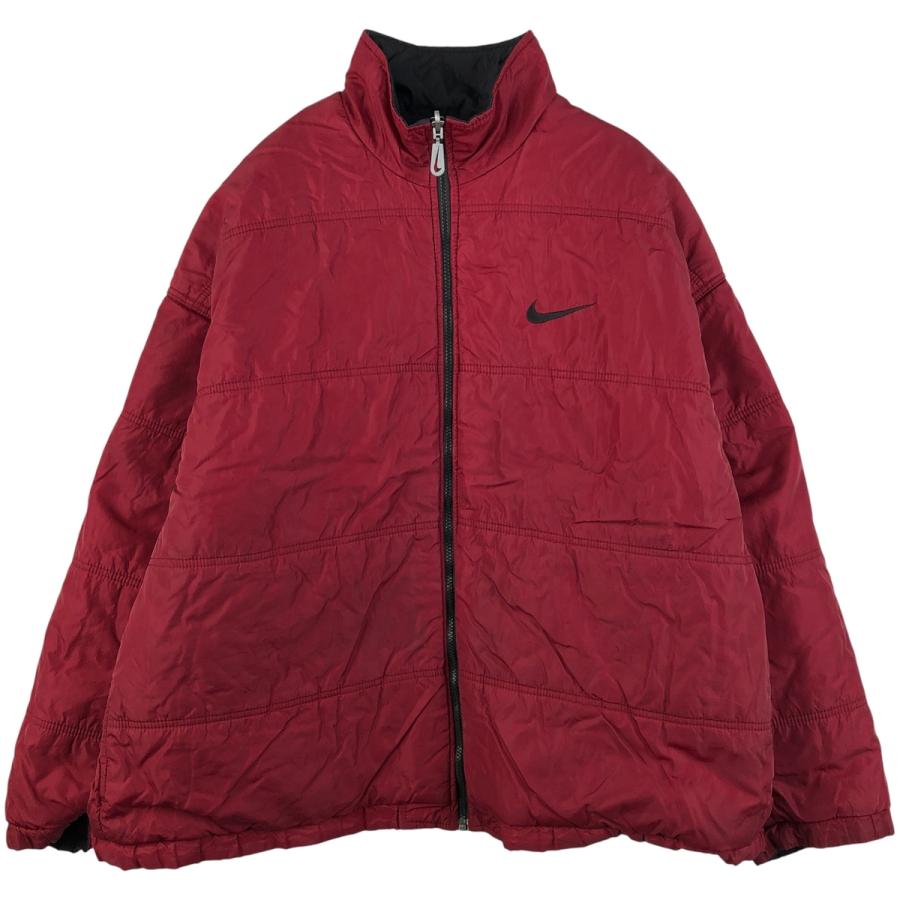 NIKE（ナイキ） 古着 90年代 リバーシブル バックロゴ 中綿ジャケット