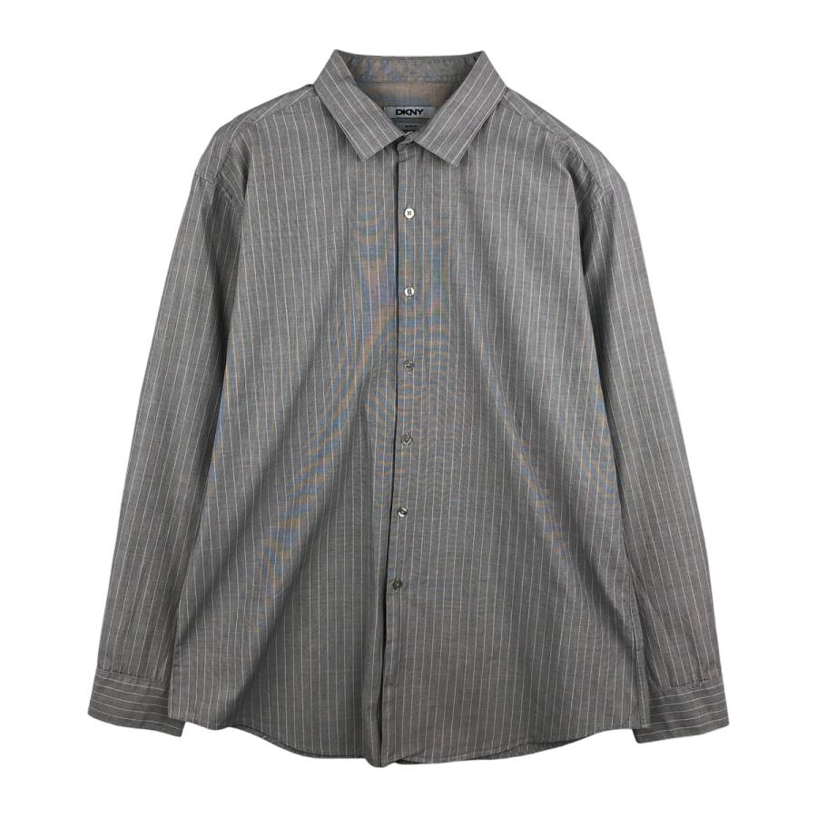 古着 ダナキャランニューヨーク DKNY SLIM FIT 長袖 コットン