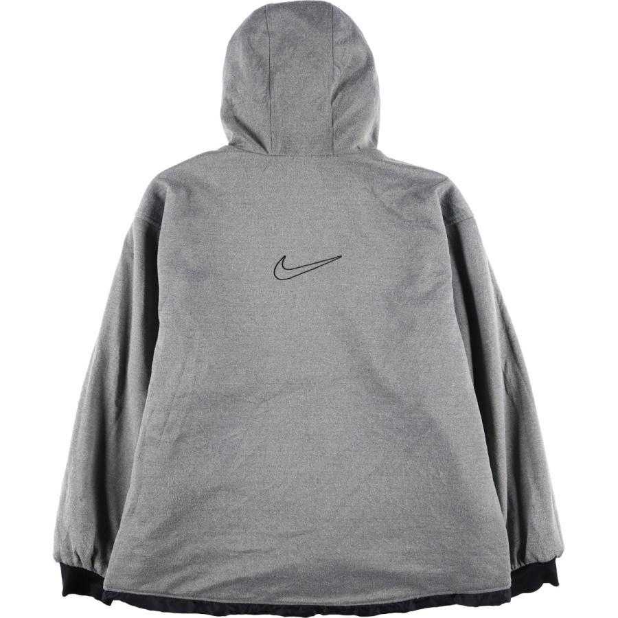 古着 90年代 ナイキ NIKE バックロゴ リバーシブル 中綿パーカー パファージャケット メンズL相当 ヴィンテージ/eaa609283 NIKE（ナイキ） 古着 90年代 バックロゴ リバーシブル 中綿パーカー