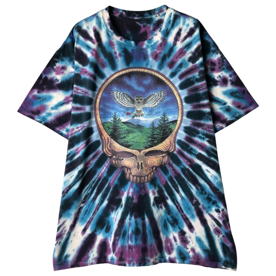 古着 GRATEFUL DEAD グレイトフルデッド ドクロ柄 スカル柄 タイダイ柄