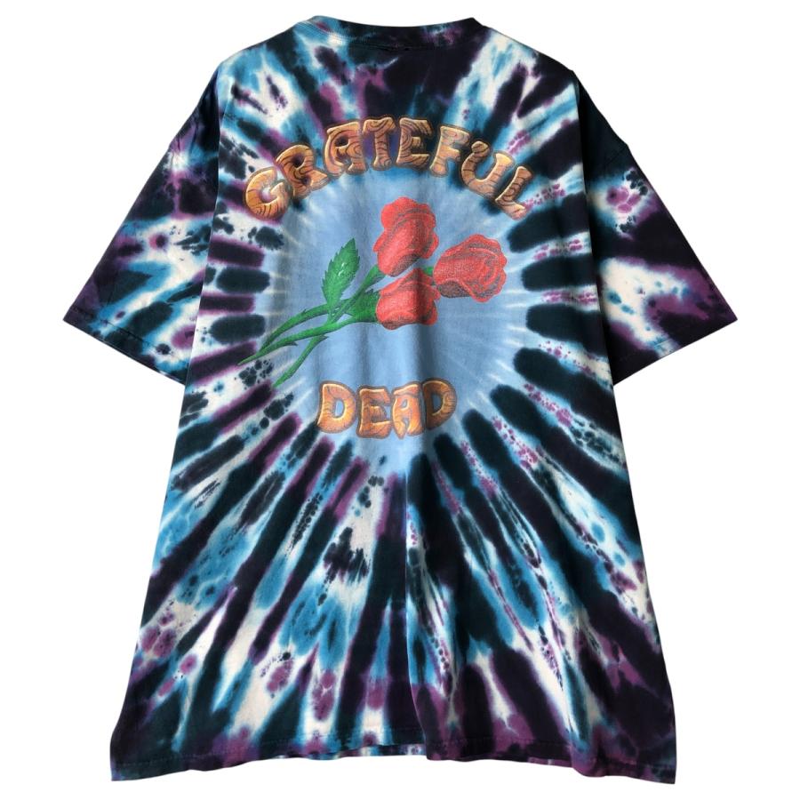 古着 GRATEFUL DEAD グレイトフルデッド ドクロ柄 スカル柄 タイダイ柄