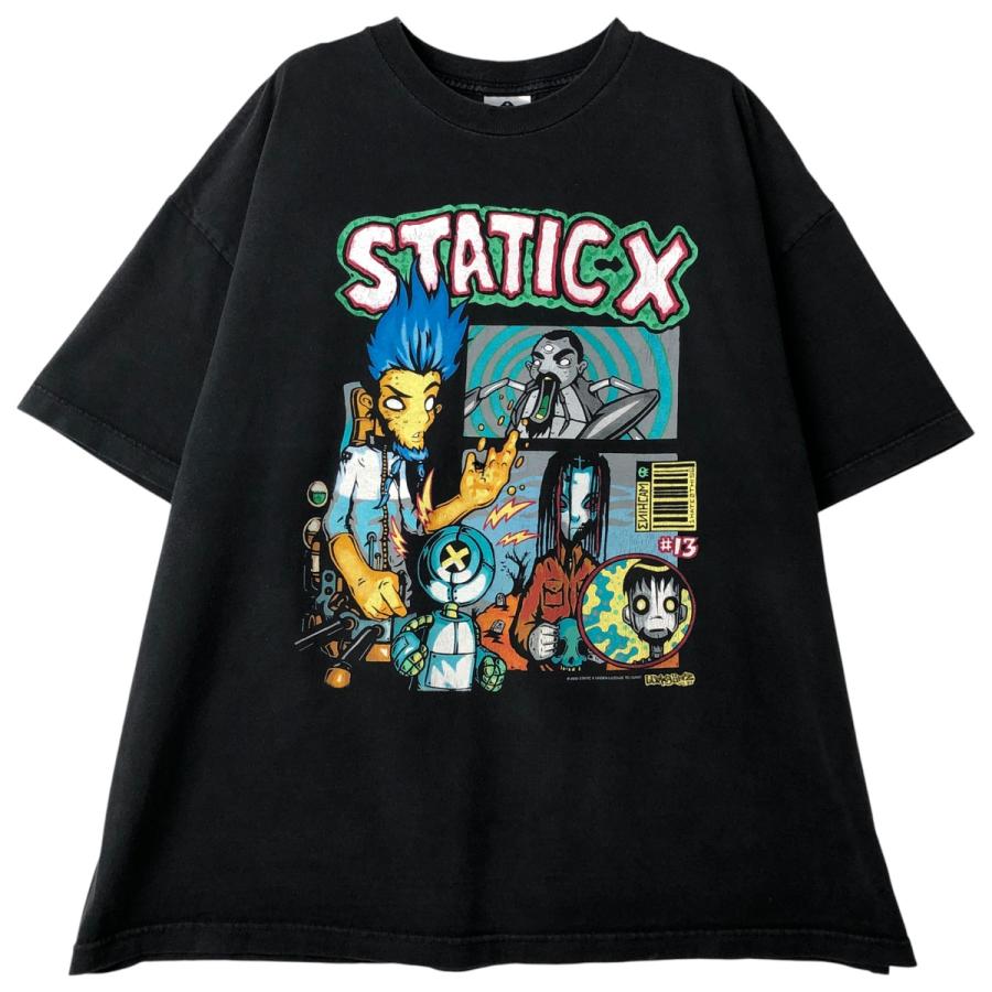 古着 00年代 アルスタイル ALSTYLE Static-X スタティックX バンドT
