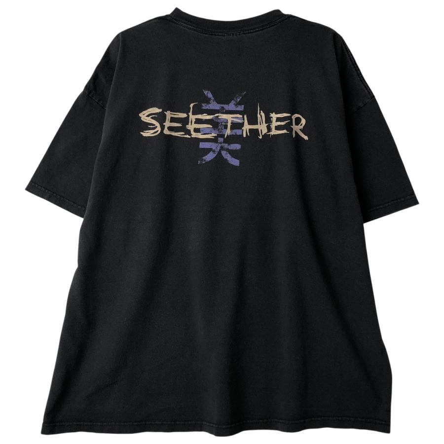 古着 00年代 DELTA PRO WEIGHT SEETHER シーザー バンドTシャツ バンT