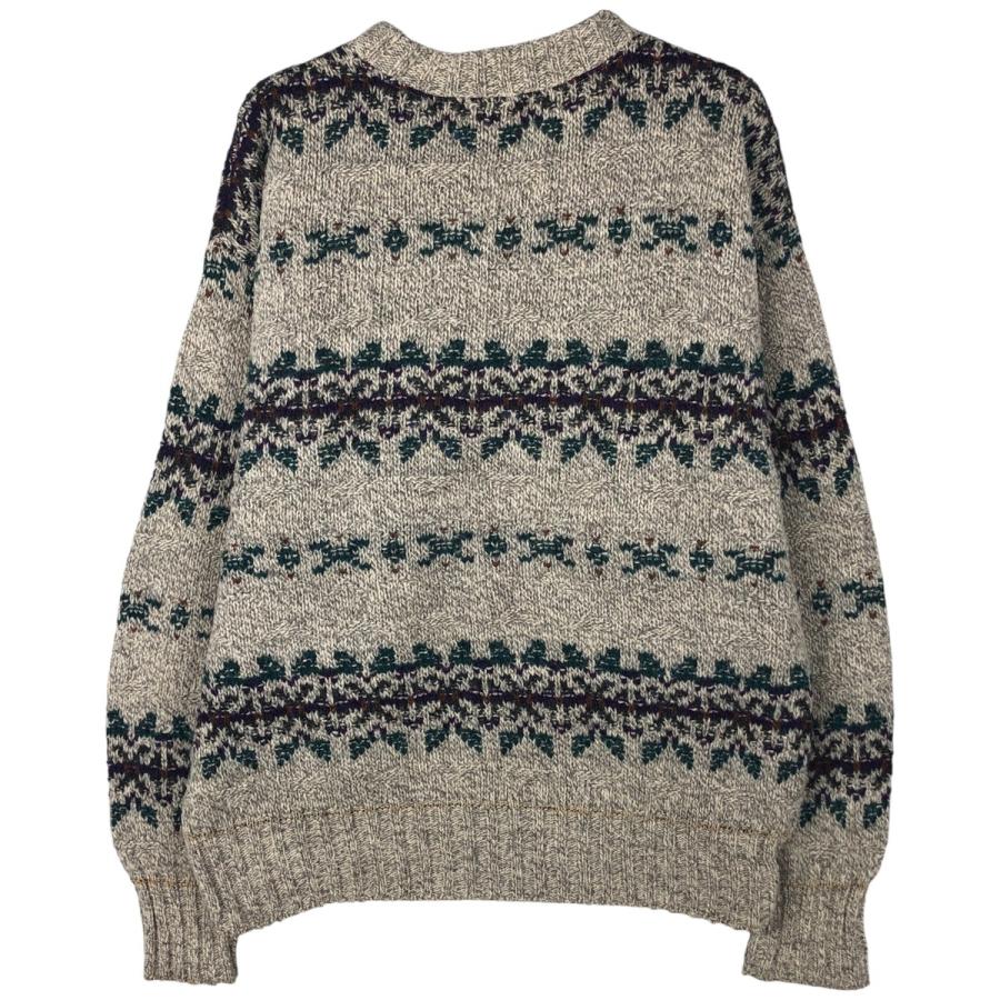 Eddie Bauer（エディーバウアー） 古着 90年代 黒タグ 総柄 ウール