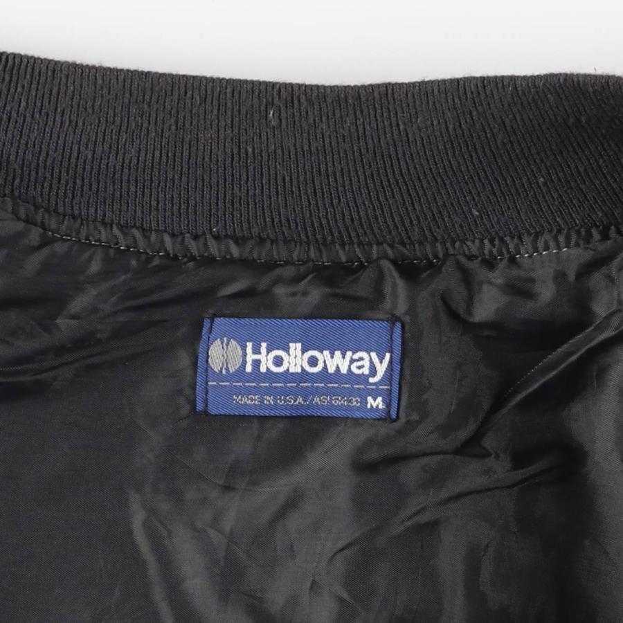古着 ~90年代 ホロウェイ Holloway デニムスタジャン バーシティジャケット USA製 メンズM相当 ヴィンテージ/eaa609463 古着 ~90年代 ホロウェイ Holloway デニムスタジャン バーシティ