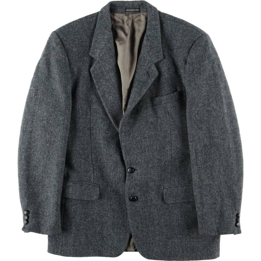 古着 MOORES Harris Tweed ハリスツイード ウールテーラードジャケット