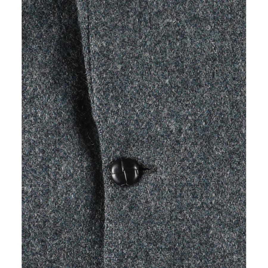 古着 MOORES Harris Tweed ハリスツイード ウールテーラードジャケット