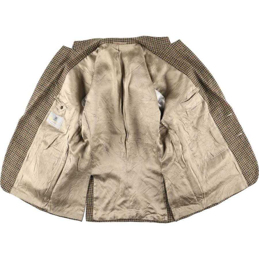 Aquascutum（アクアスキュータム） 古着 チェック柄 ウールテーラード