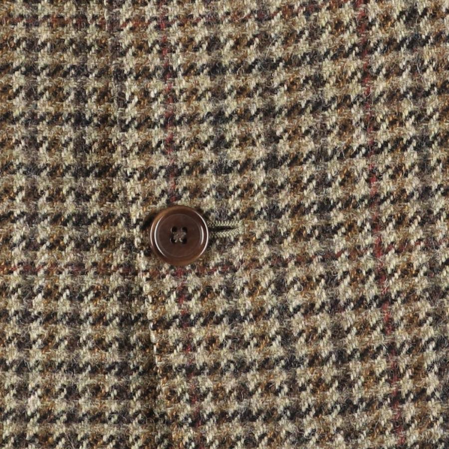 Aquascutum（アクアスキュータム） 古着 チェック柄 ウールテーラード