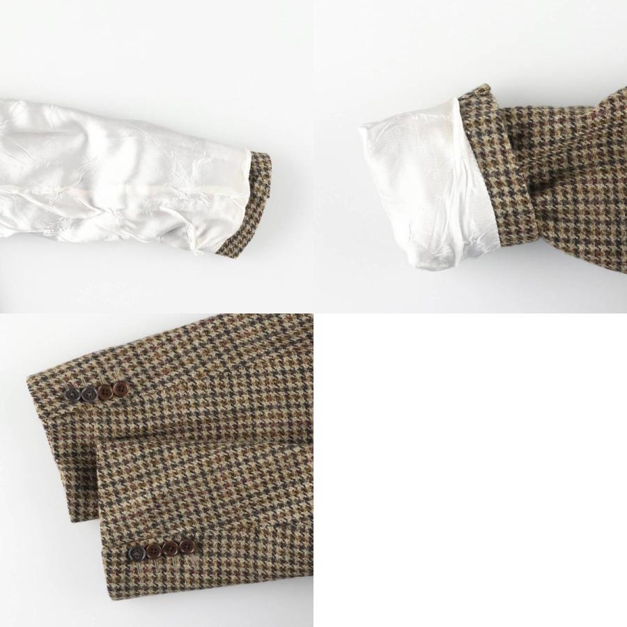 Aquascutum（アクアスキュータム） 古着 チェック柄 ウールテーラード