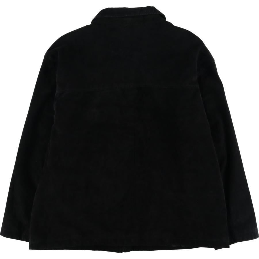 u*d様 Croft&Barrow　スエードタッチ　スイングジャケット　ブラック 古着 クラフトアンドバロー CROFT and BARROW スイングトップタイプ