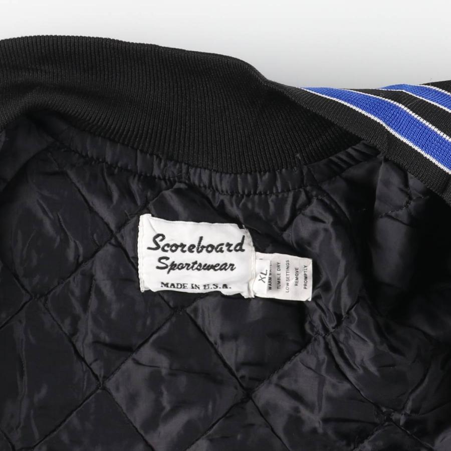 古着 Scoreboard Sportswear スタジャン アワードジャケット バー